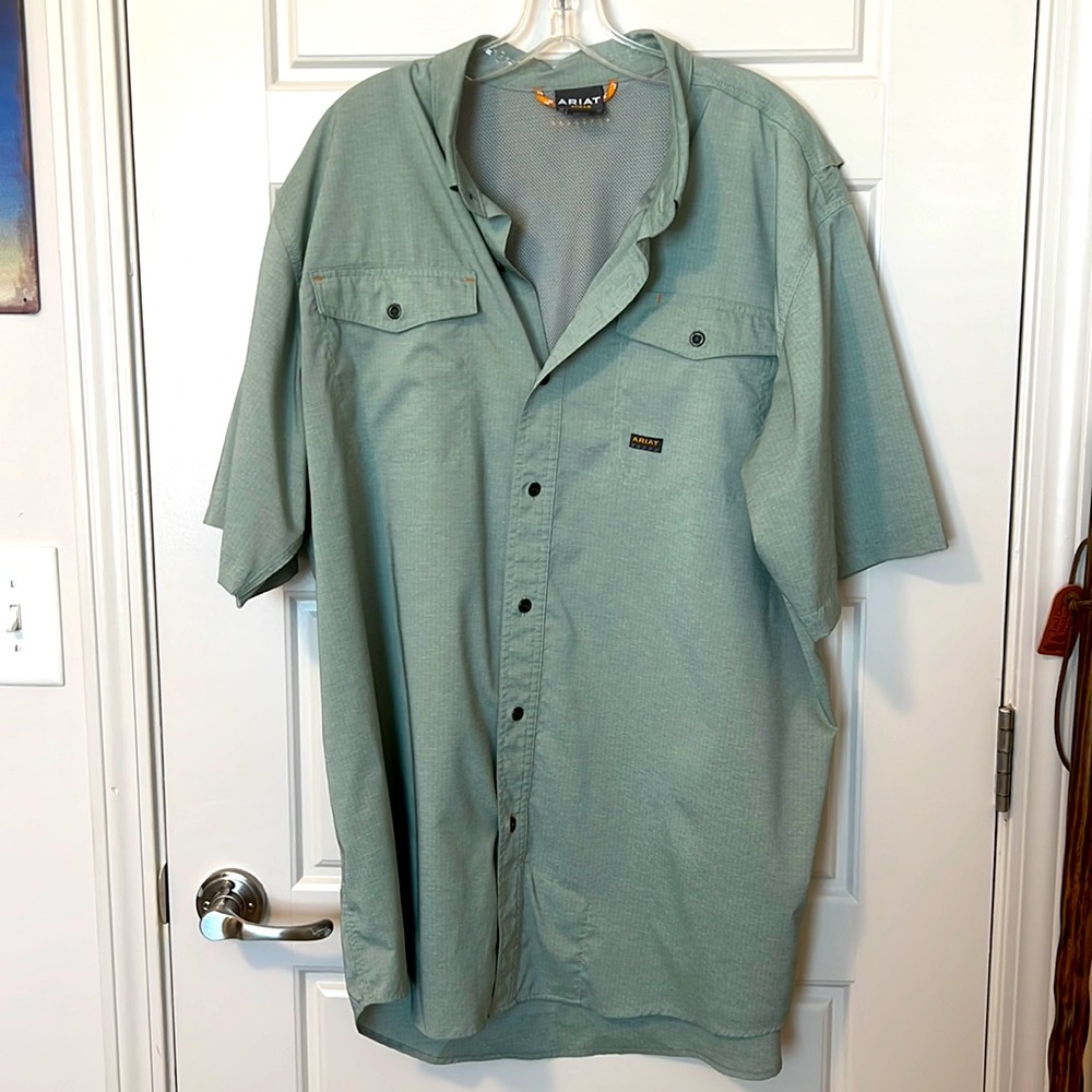 Ariat Rebar DuraStretch VenTek button down